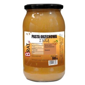 Pasta orzechowa z solą 900g
