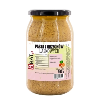 Pasta z orzechów laskowych 900g