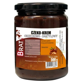 CZEKO-KREM - krem orzechowo-daktylowy 500g