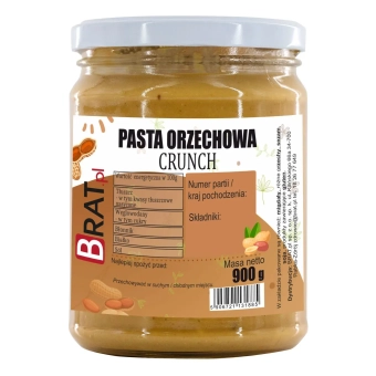 Crunch pasta orzechowa 500g
