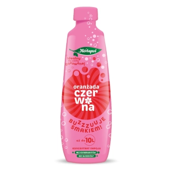 Koncentrat napoju Oranżada Czerwona 405 ml