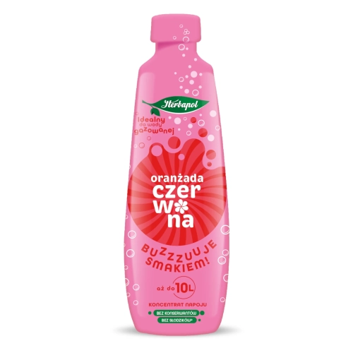 Koncentrat napoju Oranżada Czerwona 405 ml.webp
