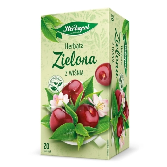 Herbata zielona z wiśnią 1,7g x 20 szt.