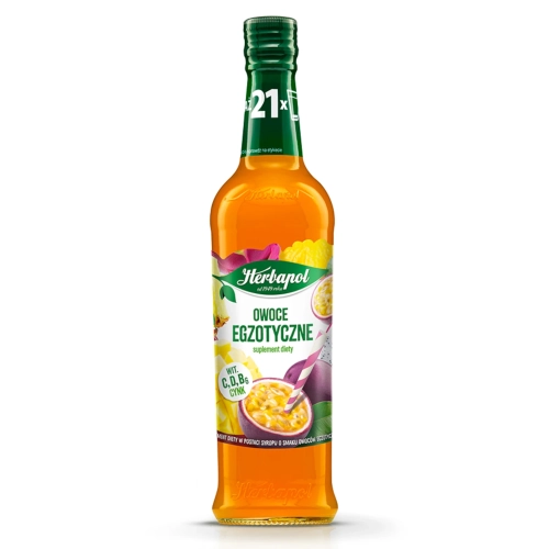 Syrop OWOCE EGZOTYCZNE suplement diety 420ml.webp