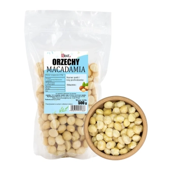 Orzechy macadamia 500g