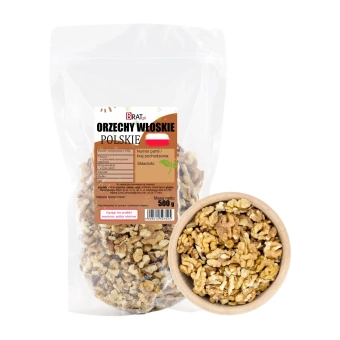 Orzechy włoskie POLSKIE 500g