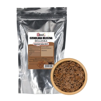 Czekolada mleczna Belgijska 500g