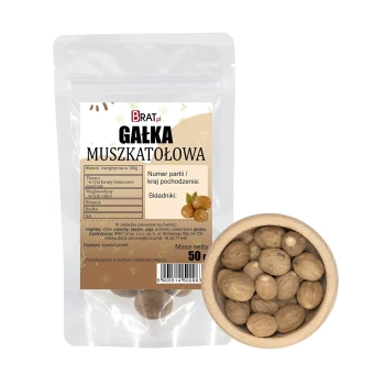 Gałka muszkatołowa cała 50g