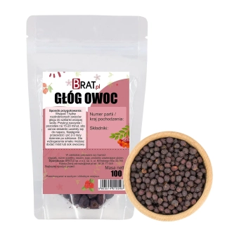 Głóg owoc 100g