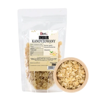 Imbir kandyzowany 250g