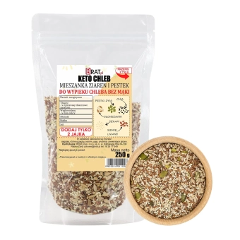 Keto chleb - mieszanka ziaren i pestek 250g