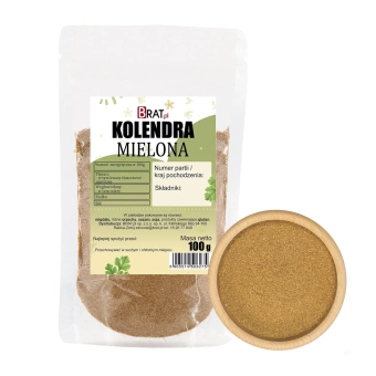 Kolendra mielona 100g