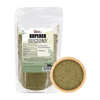 Koperek suszony 100g