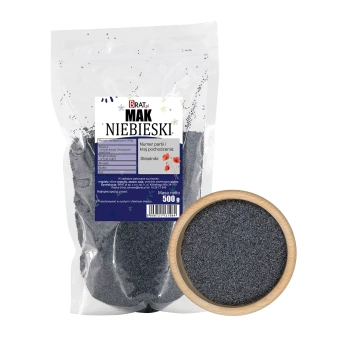 Mak niebieski 500g