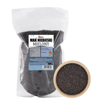 Mak niebieski mielony 500g