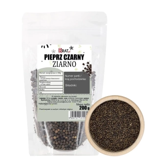 Pieprz czarny ziarno 200g