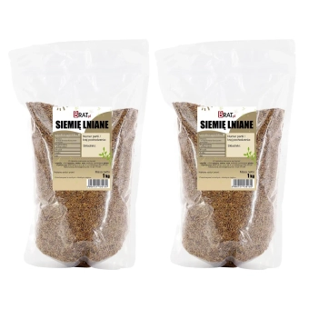Siemię lniane zestaw 2 x 1kg