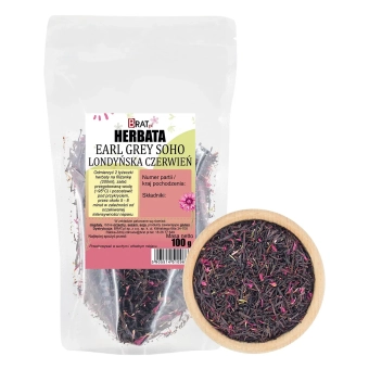 Herbata Earl Grey Soho - Londyńska Czerwień 100g
