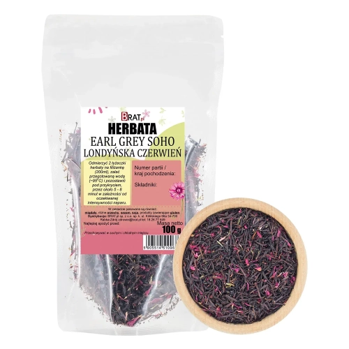 Herbata earl grey Soho Londyńska czerwień 100g.webp