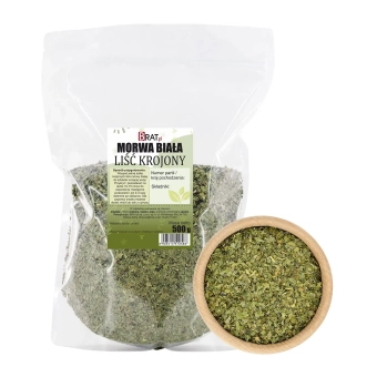 Morwa biała - liść krojony 500g