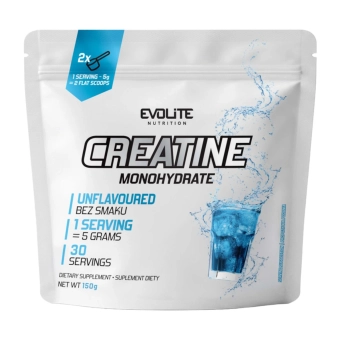 Evolite Creatine Monohydrate 150g Unflavoured