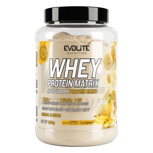 Evolite Whey Protein Matrix 900g Banana.webp