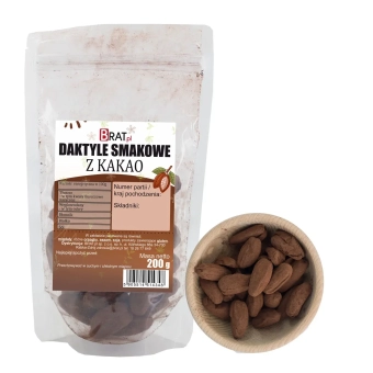 Daktyle smakowe z kakao 200g