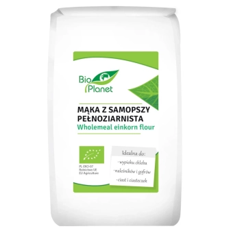 Mąka z samopszy pełnoziarnista 1kg BIO