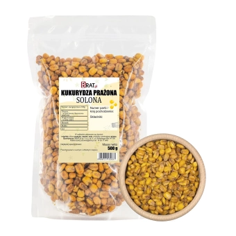 Kukurydza prażona solona 500g
