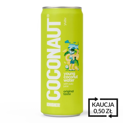 Woda kokosowa z młodego kokosa z sokiem yuzu 320ml.webp