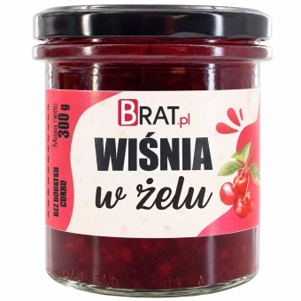 Wiśnia w żelu 300g