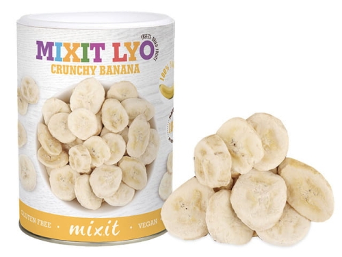 Chrupiące owoce liofilizowane Banan 130gg suszone chipsy