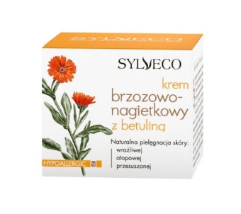 krem brzozowo-nagietkowy opakowanie sylveco