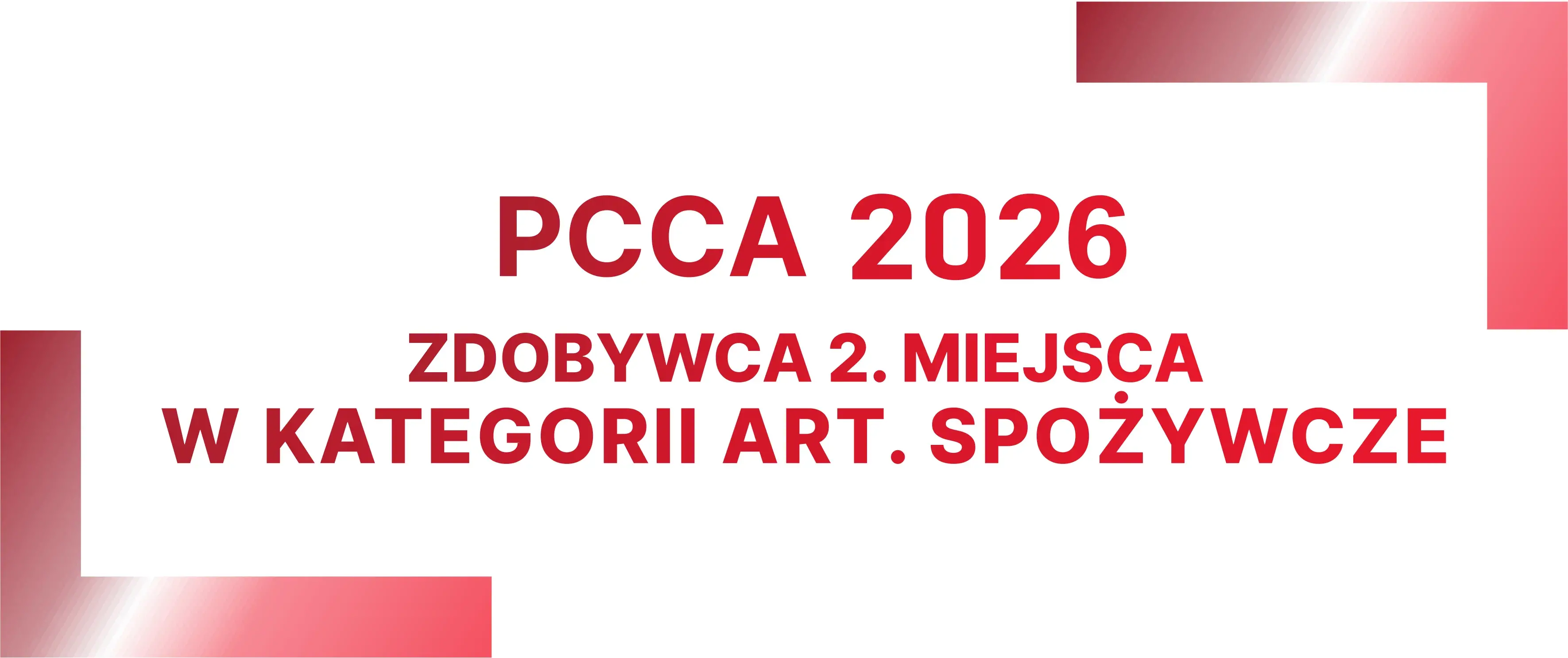 2 miejsce w PCCA 2026